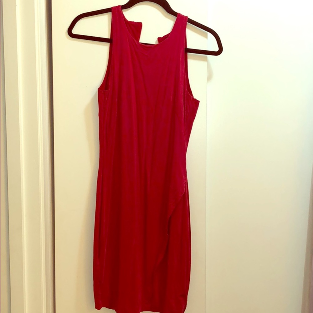 Red dress